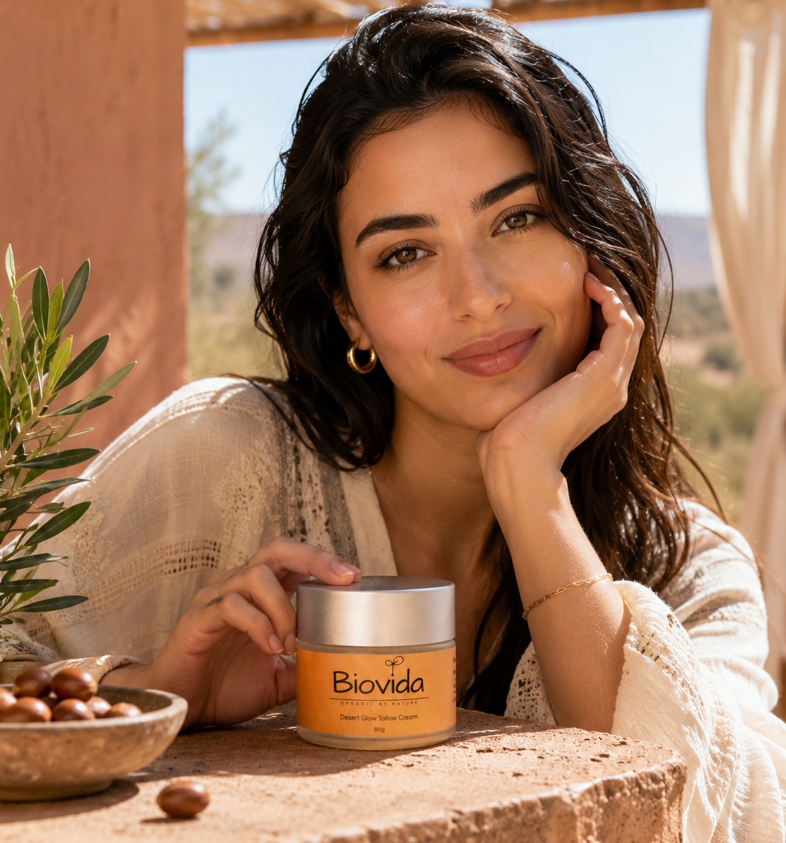 Desert Glow Tallow Cream | Natural Tallow & Argan Moisturizer
