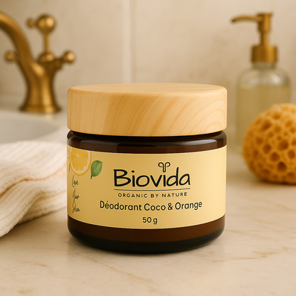 Déodorant naturel Biovida   - Coco & Orange
