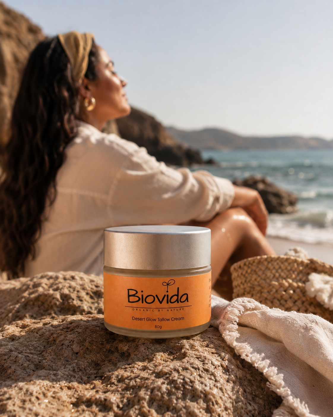 Desert Glow Tallow Cream | Natural Tallow & Argan Moisturizer