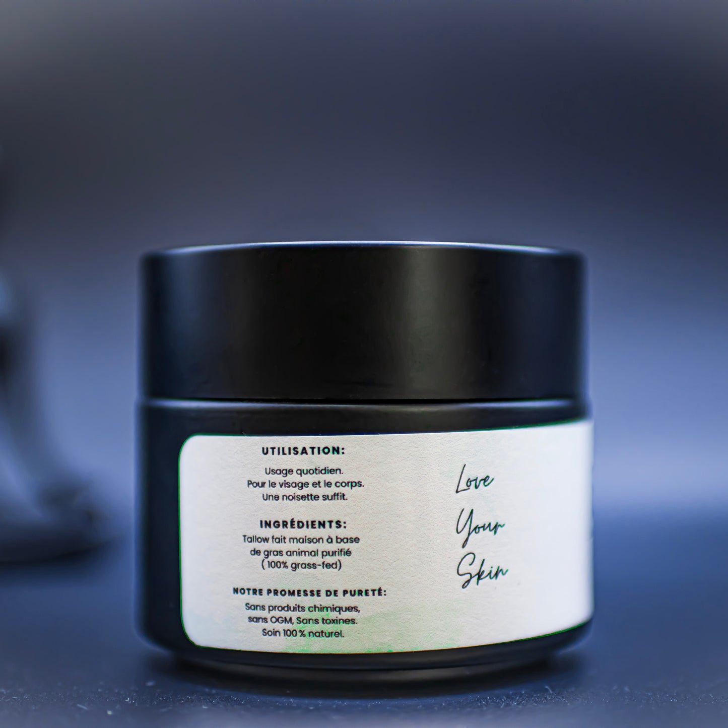 Unrefined Tallow Cream  - soin bio au Tallow Pur