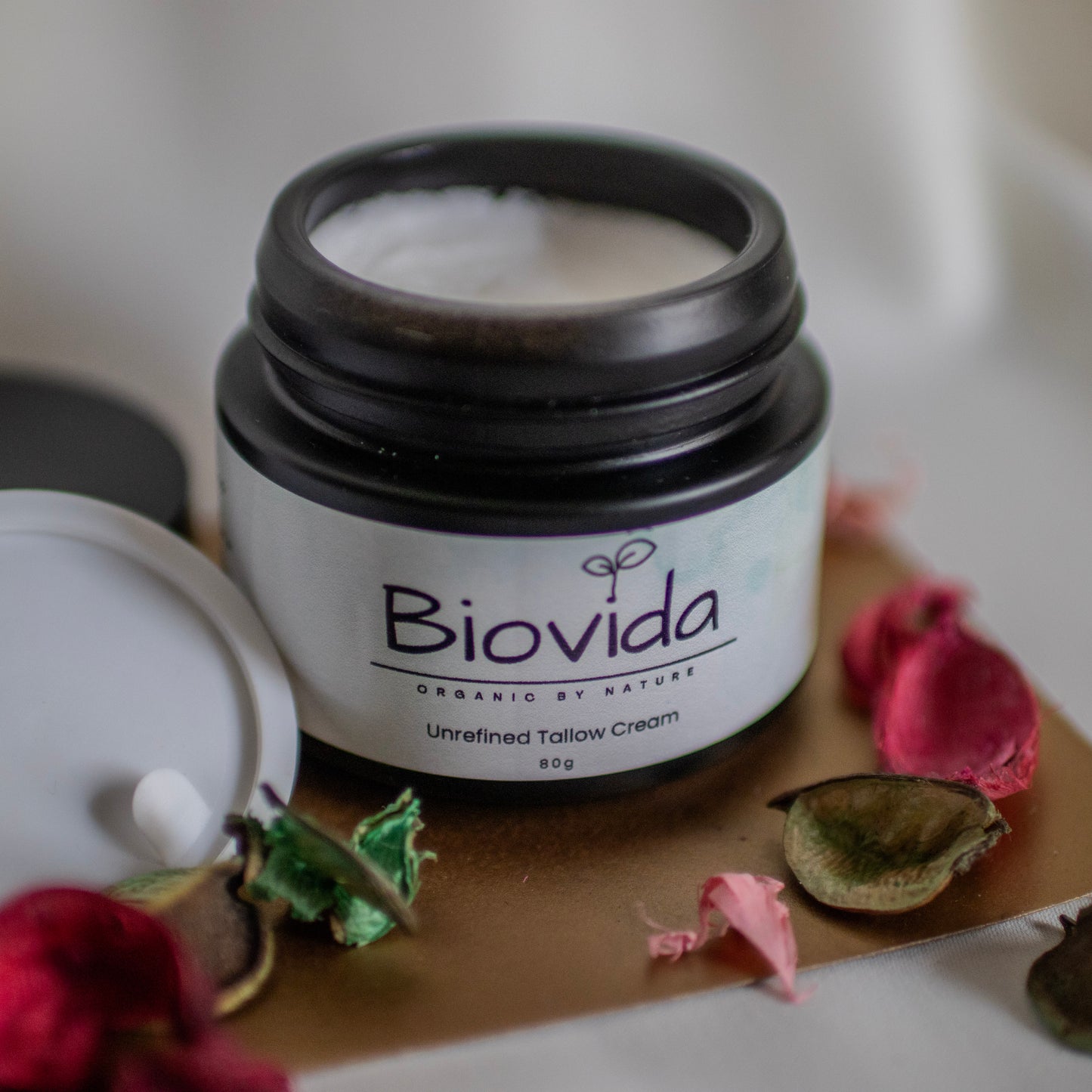 Unrefined Tallow Cream  - soin bio au Tallow Pur