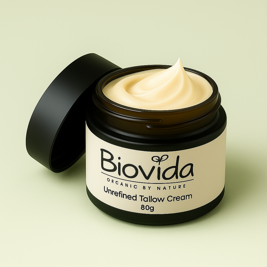 Unrefined Tallow Cream  - soin bio au Tallow Pur